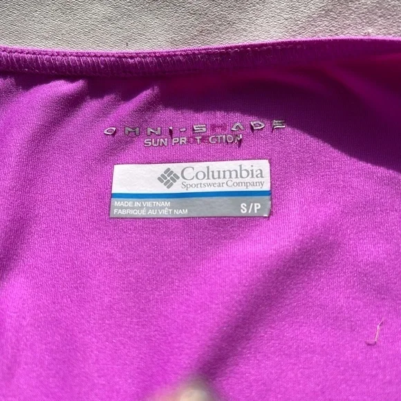 Columbia Marakesh Maven Omni-Shade Sun Protection Exercise Dress Foxglow Pink -S - Picture 3 of 4